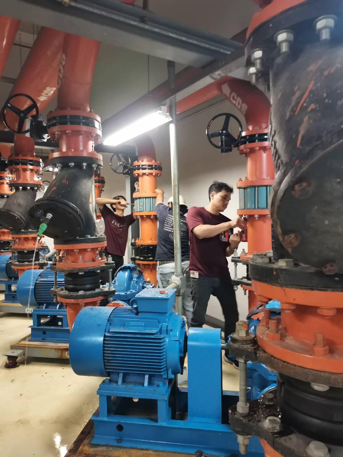 Chiller maintenance